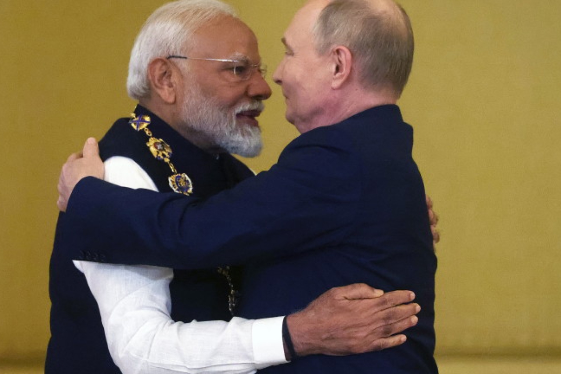 Индия гледа на Русия като на приятел и в добри, и в лоши времена